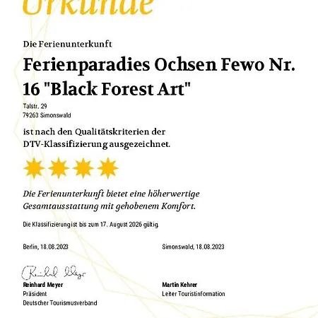 Moderne 3 Zi.-fewo Blackforest Art Naehe Freiburg Lejlighed